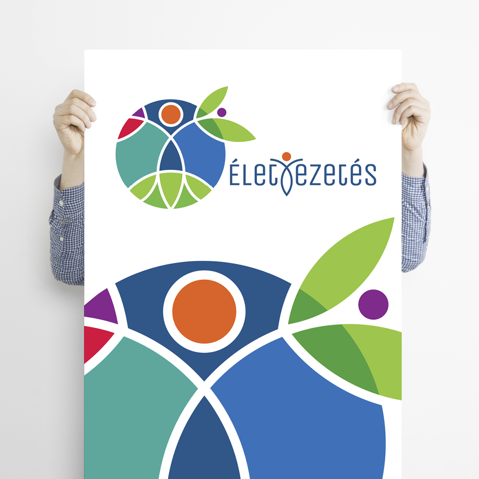 Életvezetés arculat (logó)